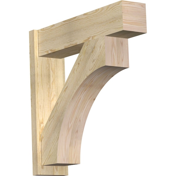 Ekena Millwork Westlake Block Rough Sawn Outlooker, Douglas Fir, 8"W x 32"D x 32"H OUT08X32X32WTL05RDF - main